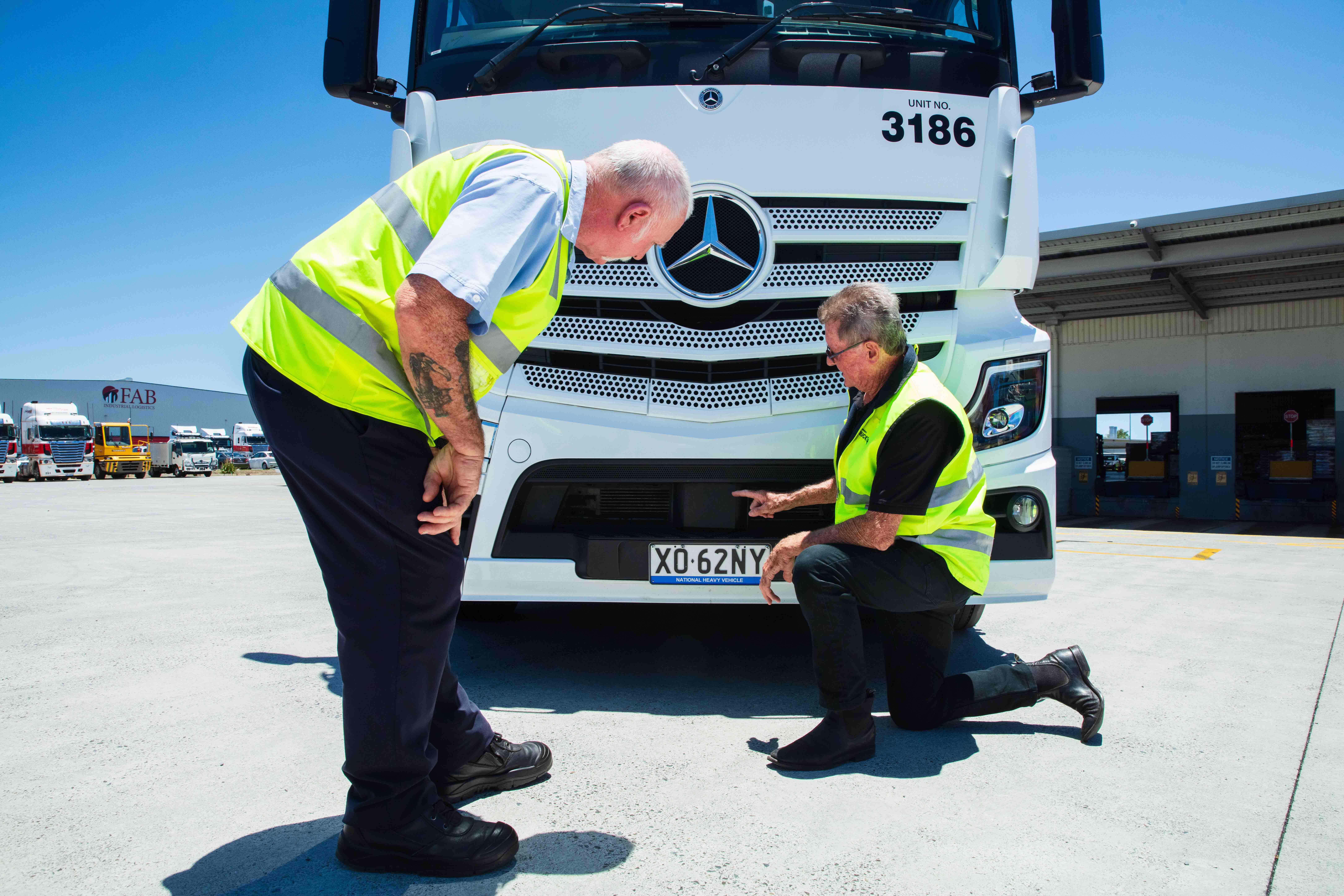 The complimentary Truck Training that comes with every Mercedes-Benz Actros has been given the thumbs-up by Jim Pearson Transport.